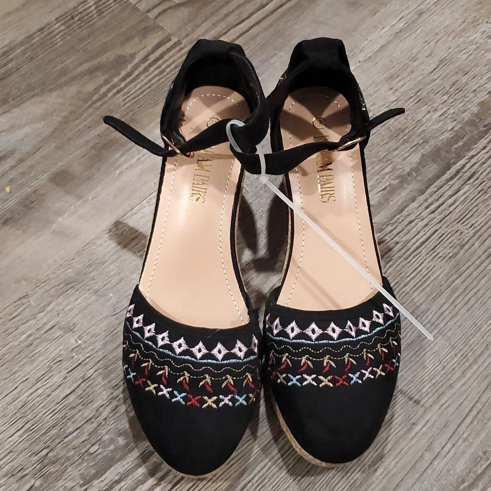 Dream Pairs Esperanza Platform Wedge Heels Size 7